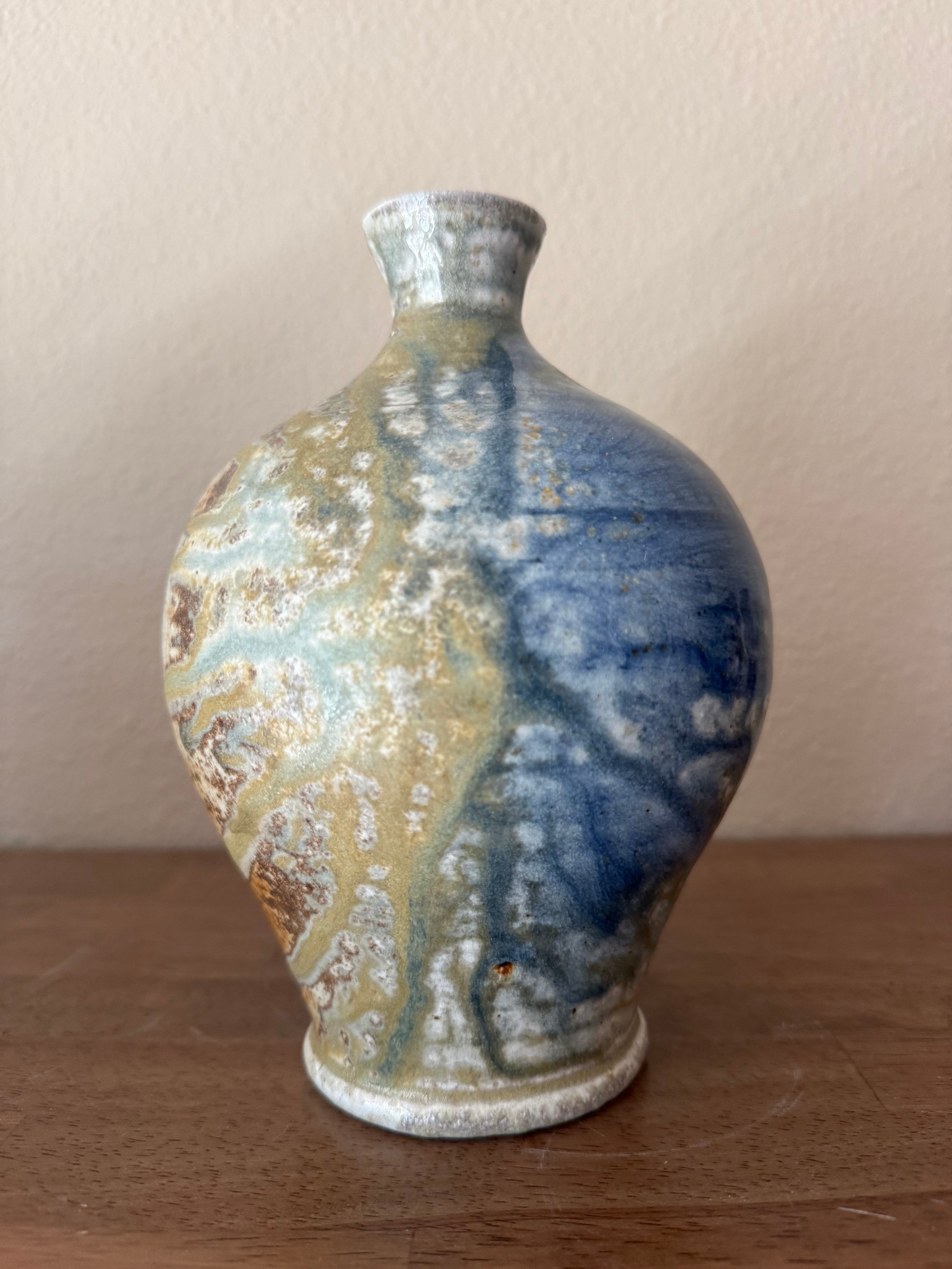 Ash Blue Vase